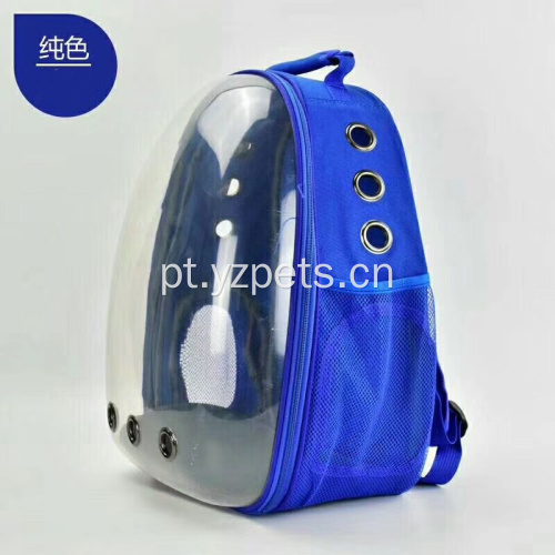 Mochila Comfort Capsule Transparente para Animais Pequenos